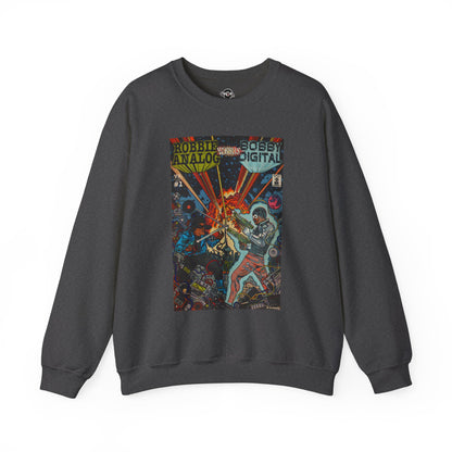 Analog vs. Digital - Unisex Heavy Blend™ Crewneck Sweatshirt