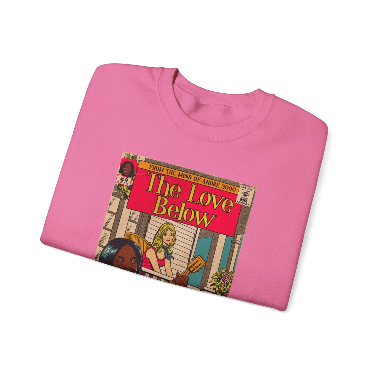 OutKast- Andre 3000- The Love Below - Unisex Heavy Blend™ Crewneck Sweatshirt