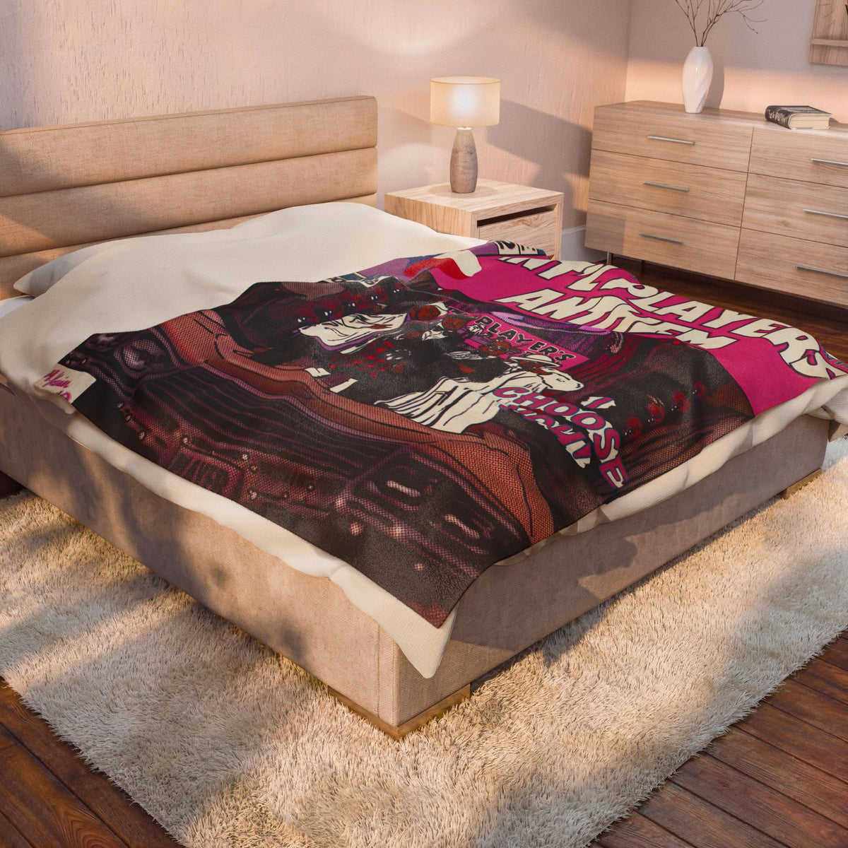 Int'l Players Anthem - Velveteen Plush Blanket