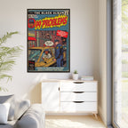 99 Problems - Matte Canvas, Framed (Multi-color)