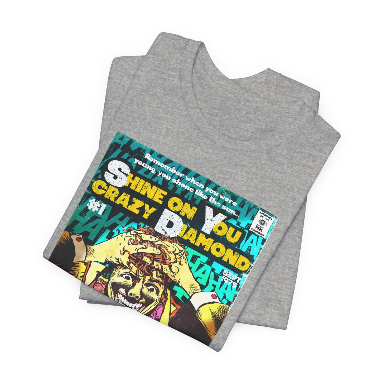 Pink Floyd - Shine on You crazy Diamond -  Unisex Jersey Short Sleeve Tee