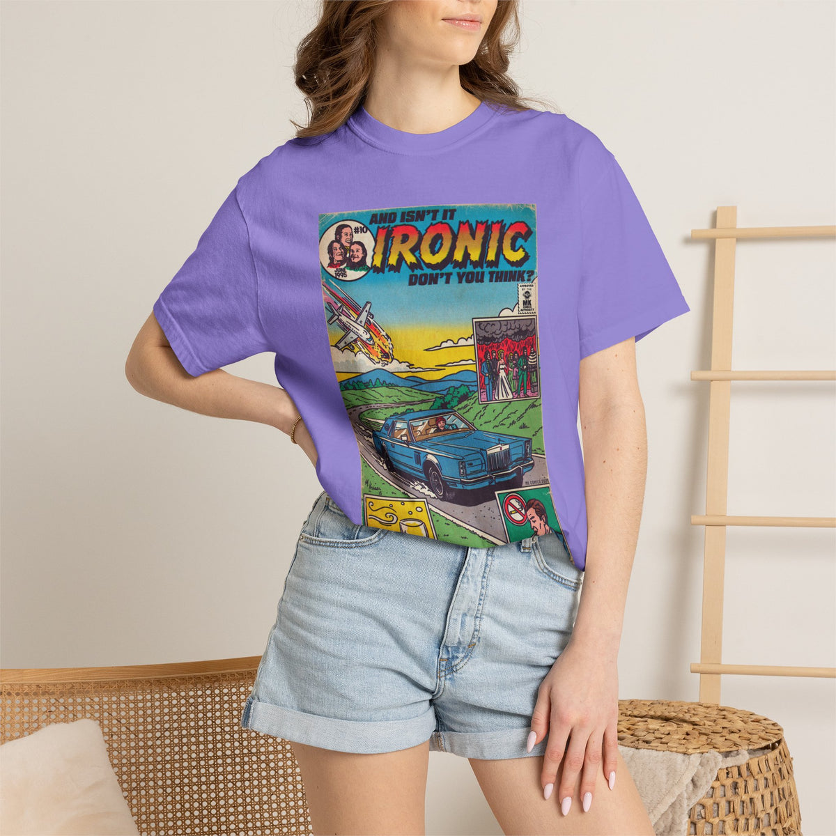Ironic – Unisex Comfort Colors T-Shirt