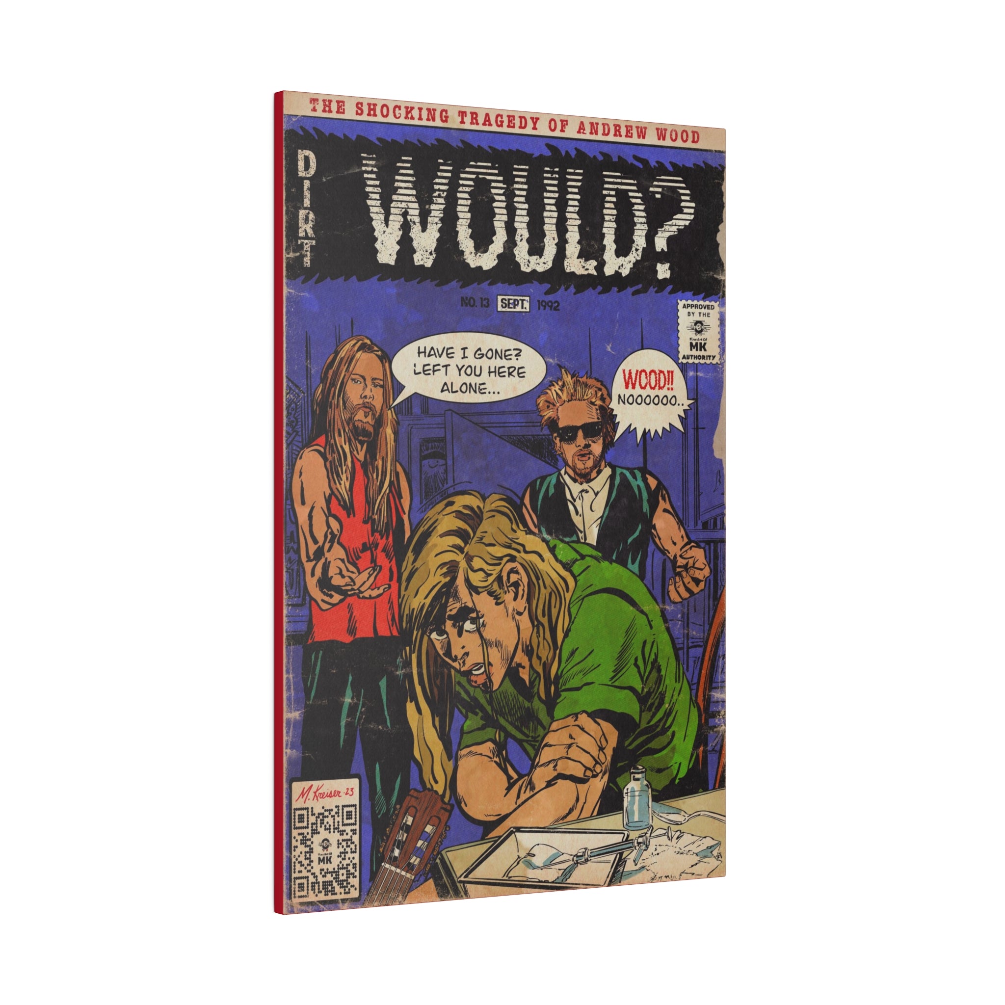 Would? - Matte Canvas, Stretched, 0.75"