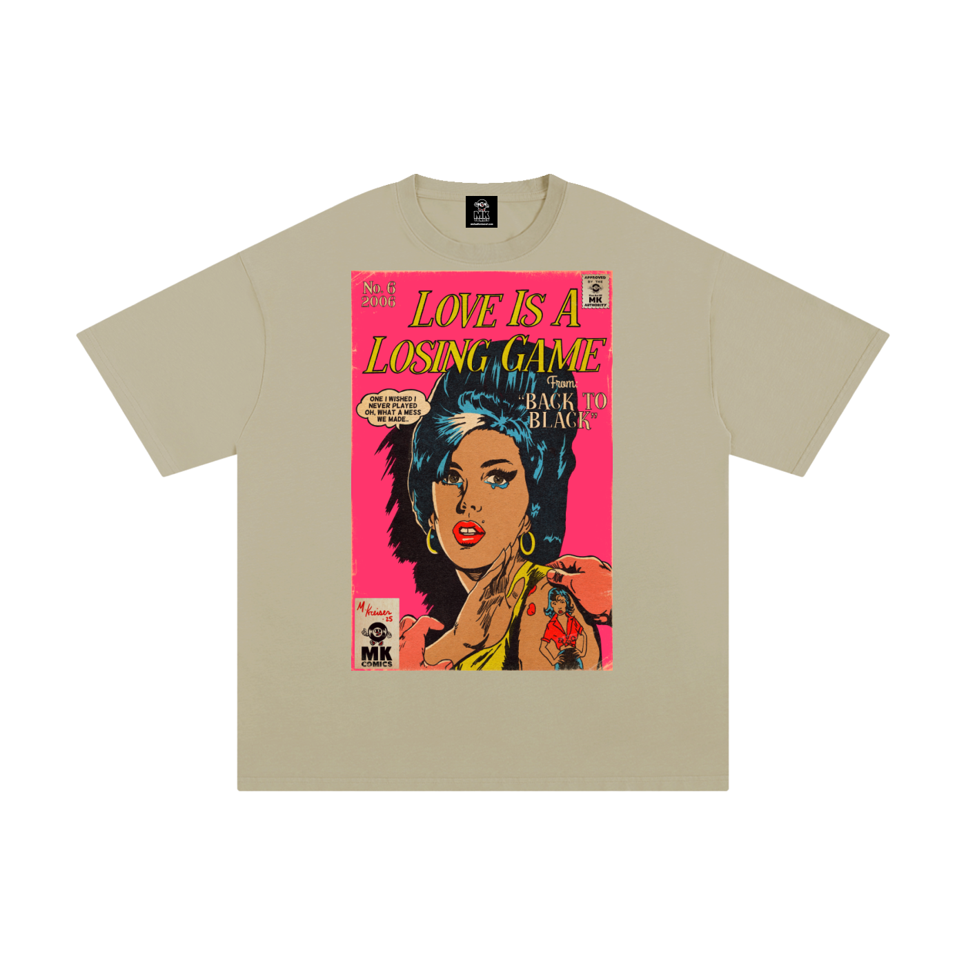 Love is a Losing Game - MK Classics - Unisex Pure Cotton T-Shirt