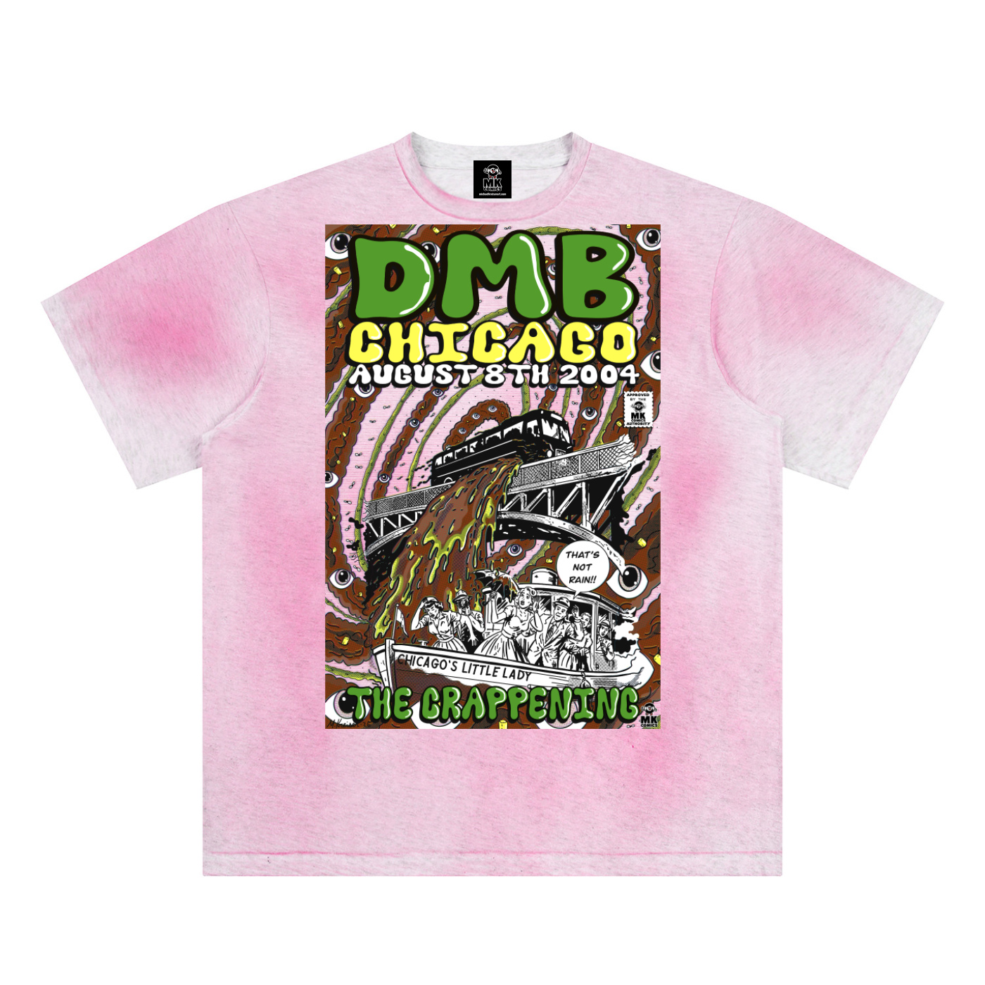 The Crappening - Sun Fade Hand-Painted T-Shirt