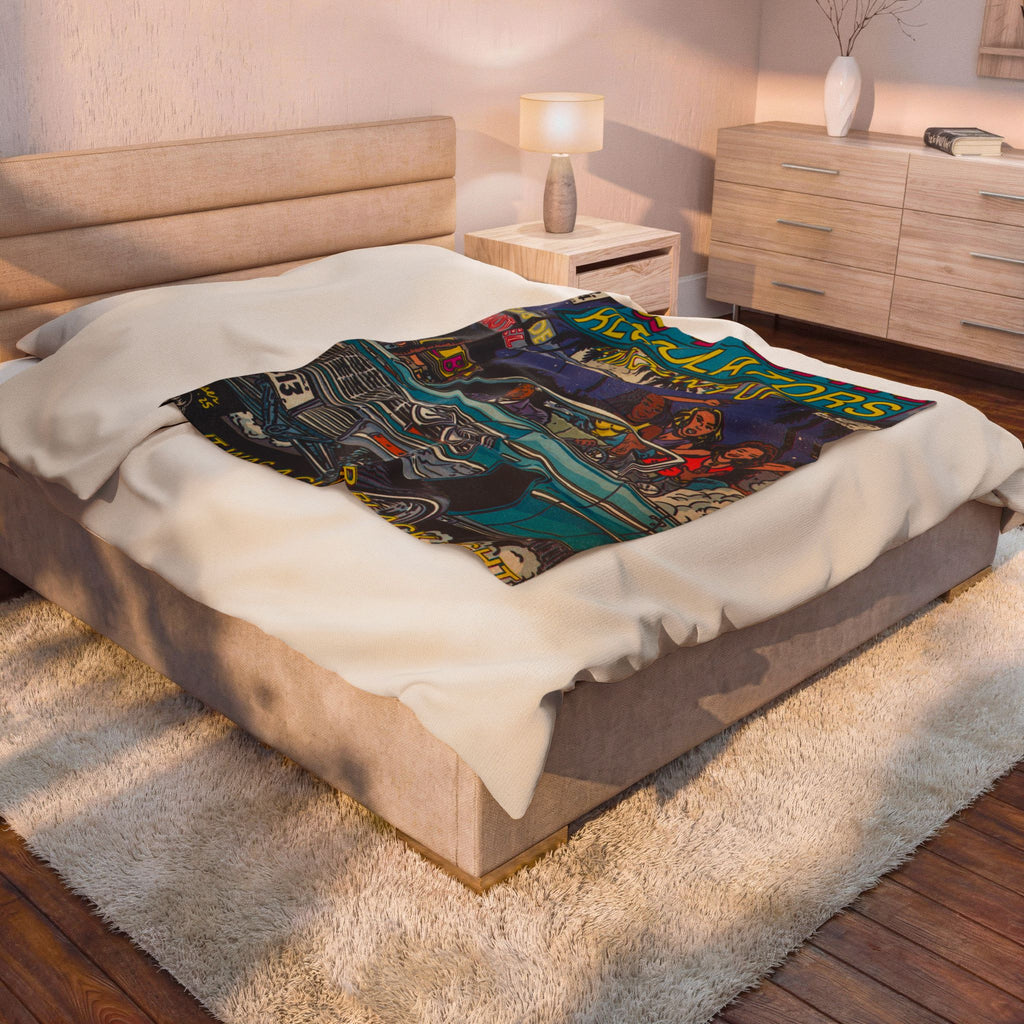 Regulate - Velveteen Plush Blanket