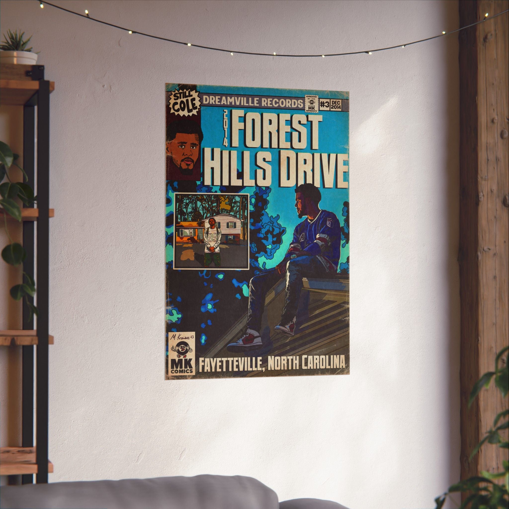 2014 Forest Hills Drive - Matte Vertical Poster – Fine Art Of MK
