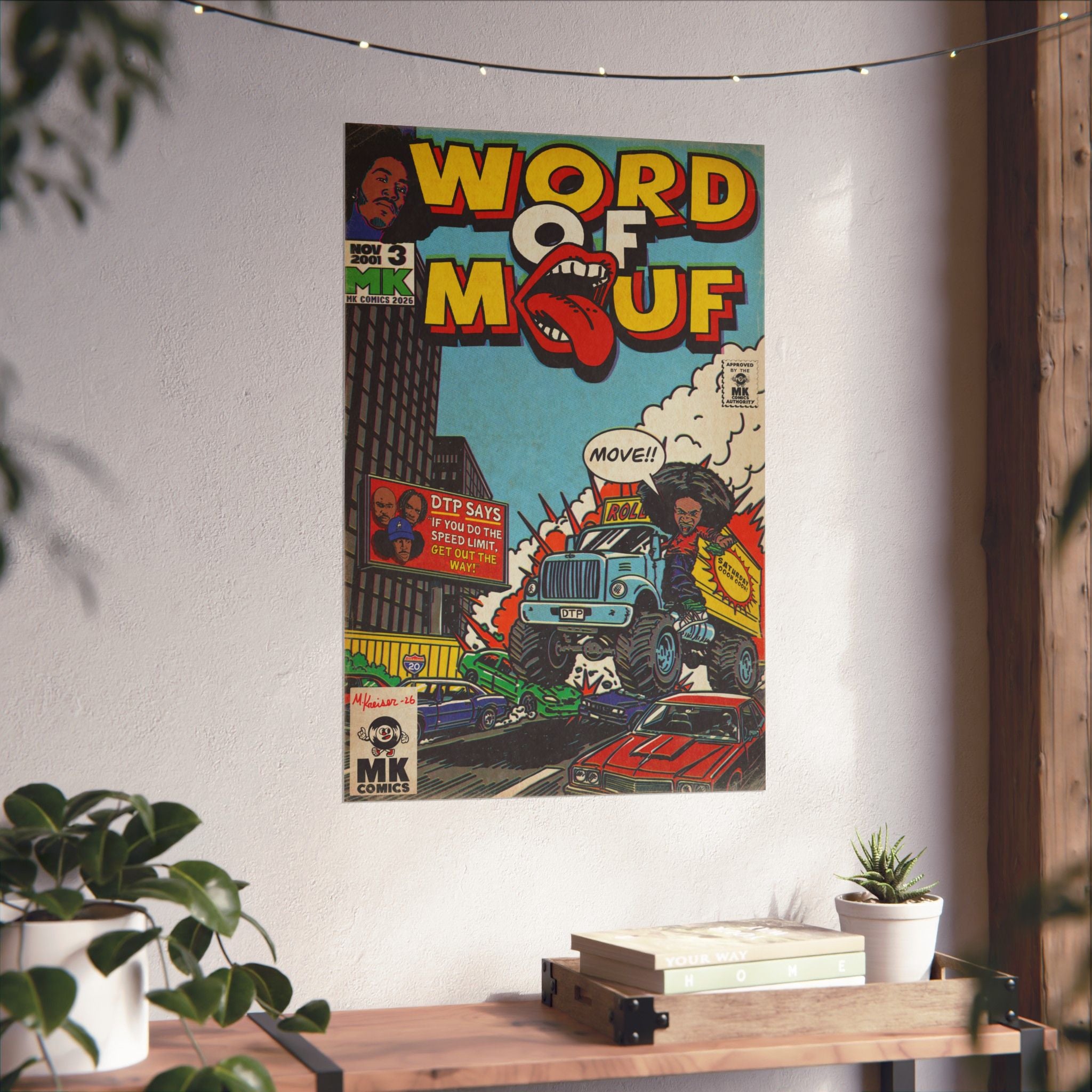 Word of Mouf - Matte Vertical Posters