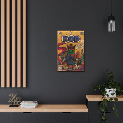 J.Cole - KOD - Gallery Canvas Wraps, Vertical Frame