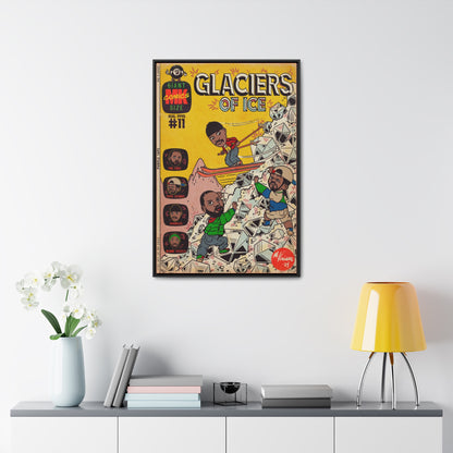 Rae, Ghost, Masta - Glaciers of Ice - Gallery Canvas Wraps, Vertical Frame