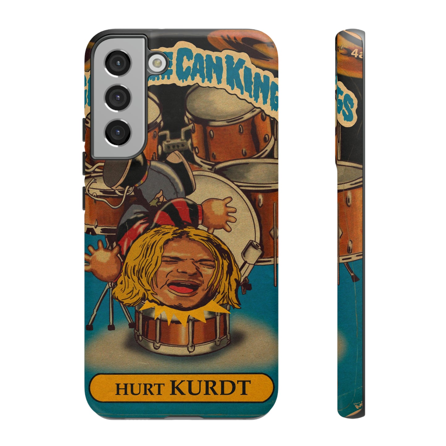 Hurt KURDT - Garbage Can Kings - Nirvana - Tough Phone Cases