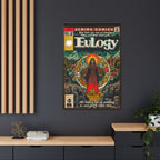 Eulogy - Matte Canvas, Framed (Multi-color)