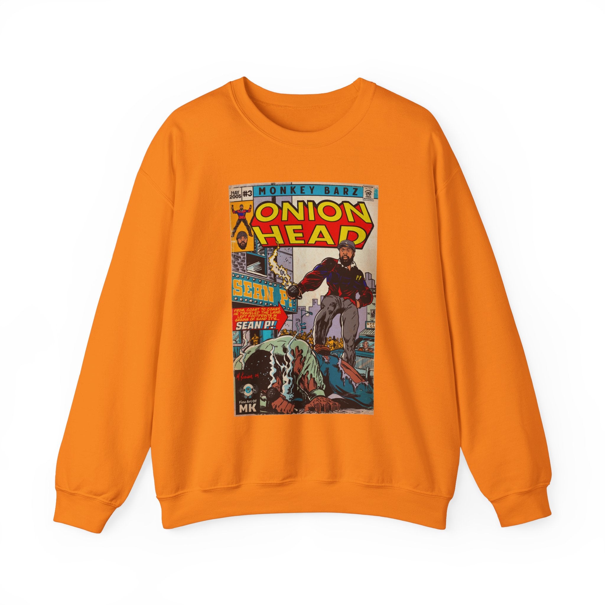 Onion Head - Unisex Heavy Blend™ Crewneck Sweatshirt