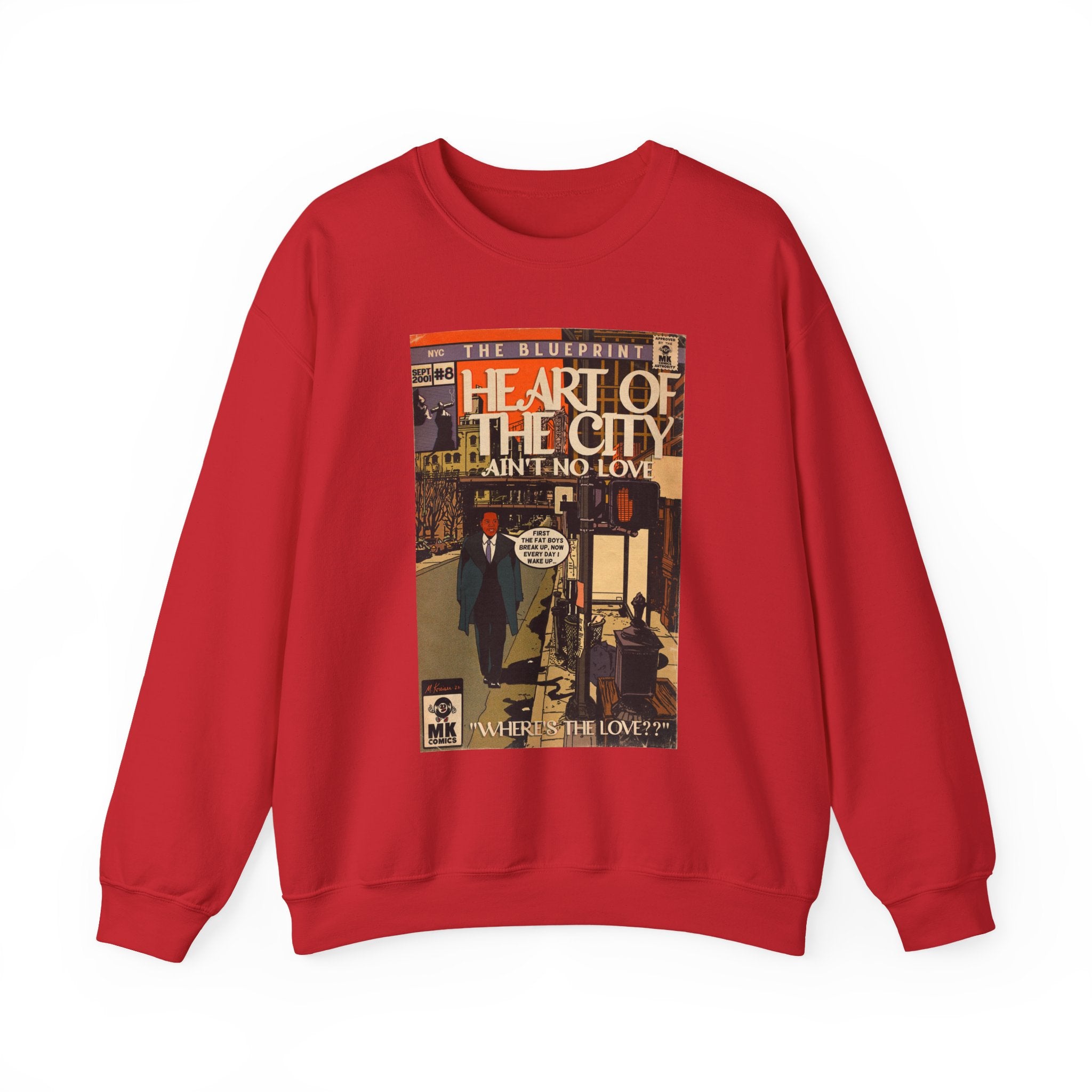 Heart of the City - Unisex Heavy Blend™ Crewneck Sweatshirt