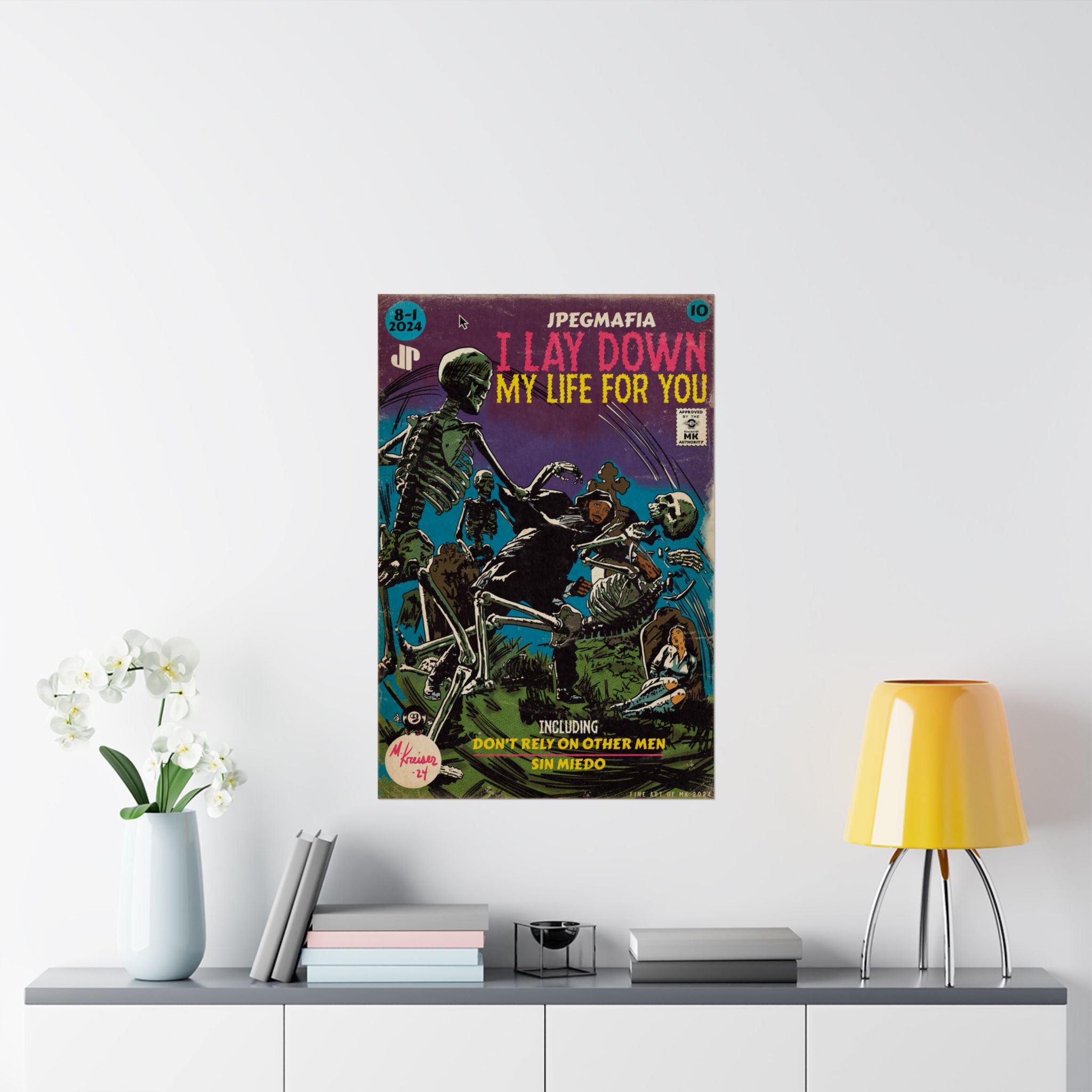 I Lay Down My Life For You - Matte Vertical Poster