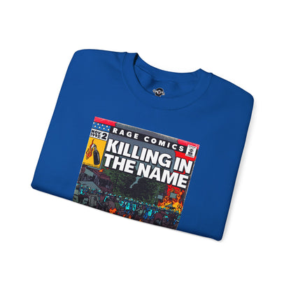Rage - Killing In the Name - Unisex Heavy Blend™ Crewneck Sweatshirt