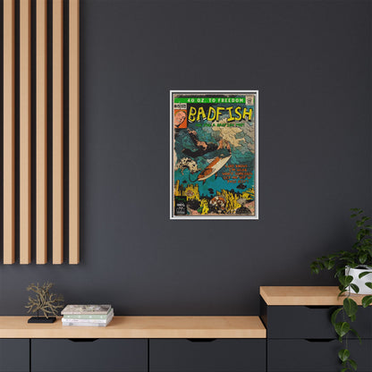 Badfish - Matte Canvas, Framed (Multi-color)