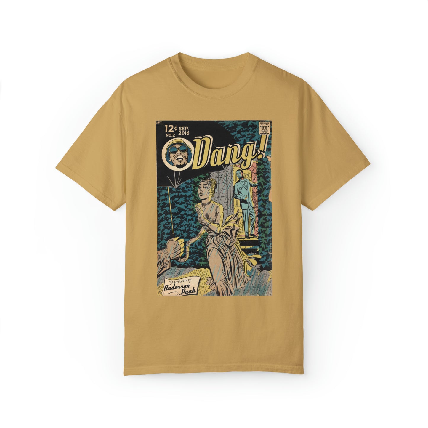 Mac Miller & Anderson .Paak - Dang! - Unisex Garment-Dyed T-shirt