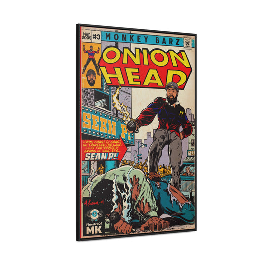 Sean Price - Onion Head - Gallery Canvas Wraps, Vertical Frame