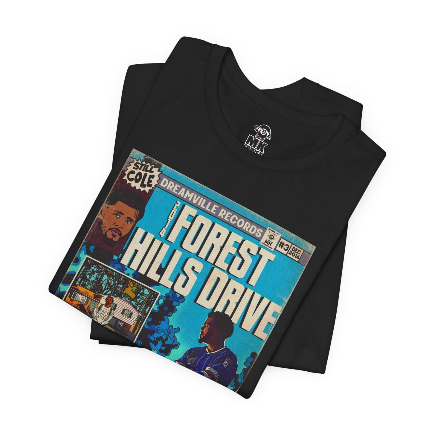 2014 Forest Hills Drive - Comic Book Art -  Unisex Jersey Short Sleeve Tee