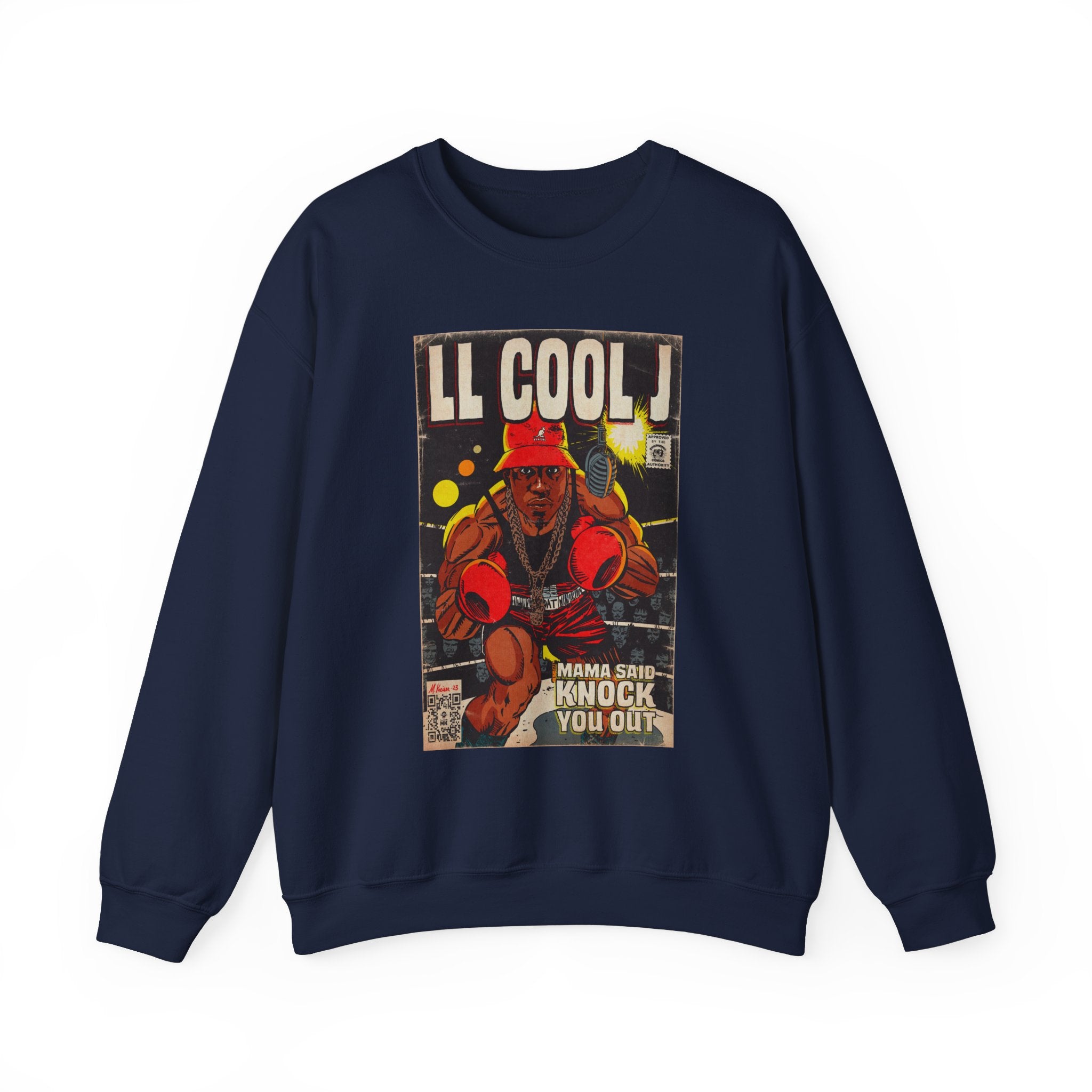 Mama Said Knock You Out - Unisex Heavy Blend™ Crewneck Sweatshirt