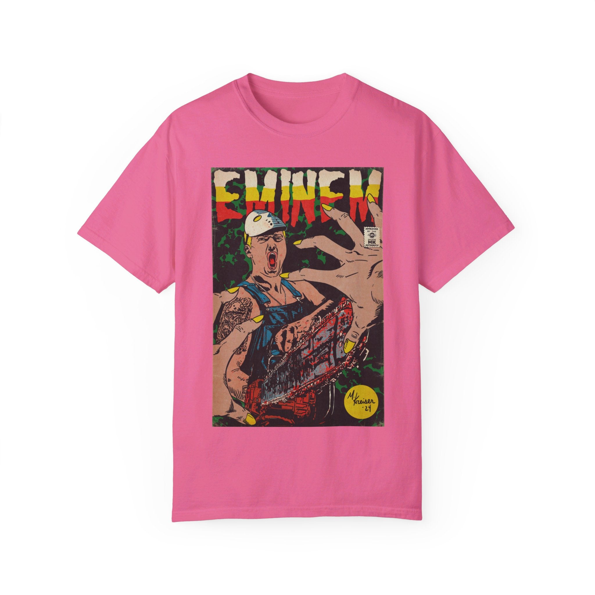 Em - Comic Book Art - Unisex Comfort Colors T-shirt