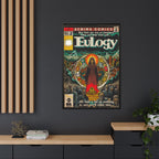 Eulogy - Matte Canvas, Framed (Multi-color)