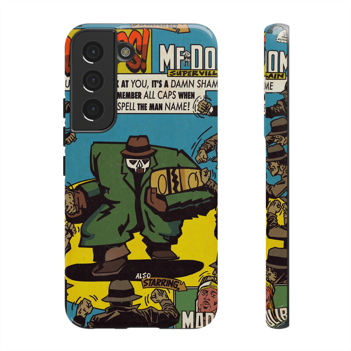MF DOOM - All Caps - Tough Phone Cases