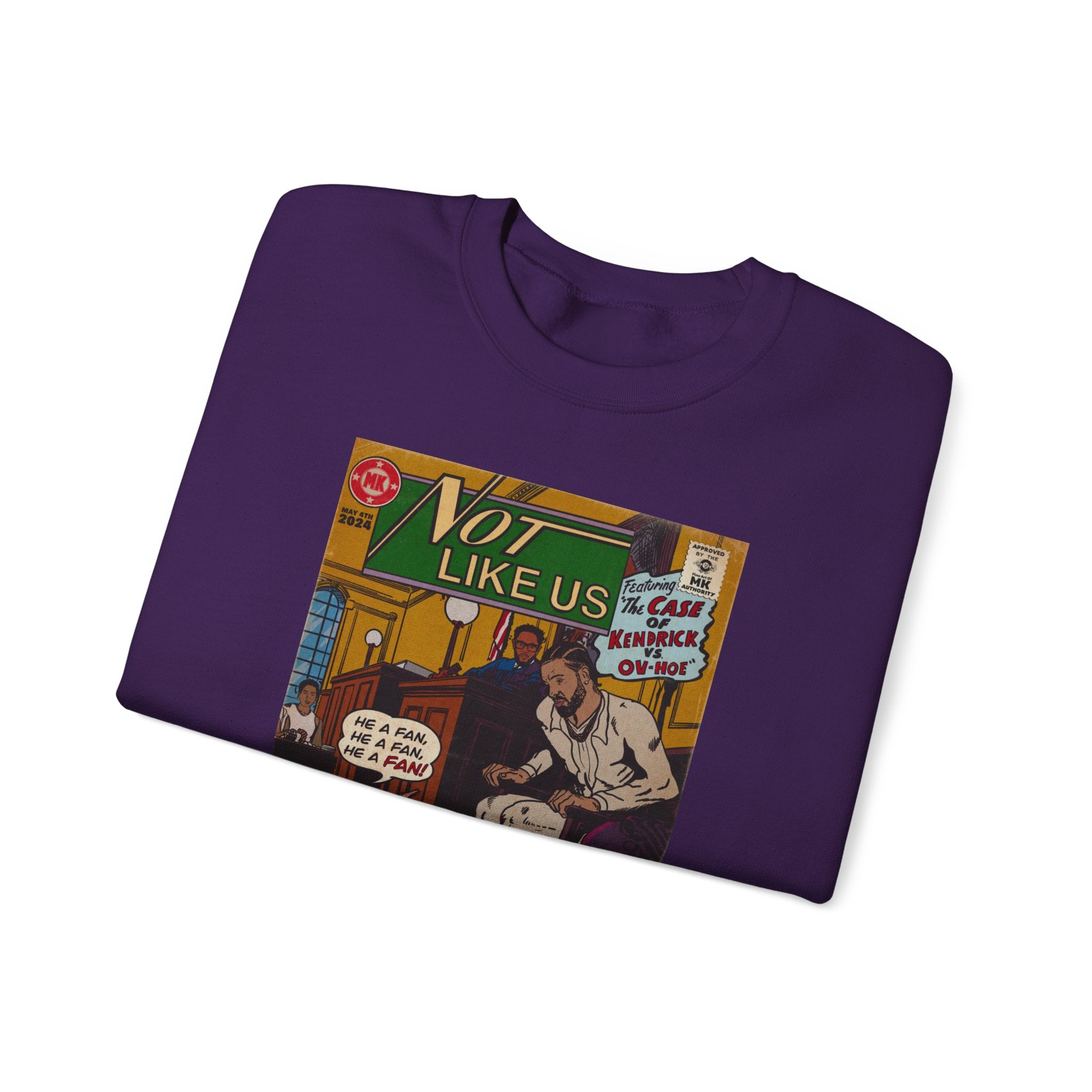 Not Like Us - Unisex Heavy Blend™ Crewneck Sweatshirt