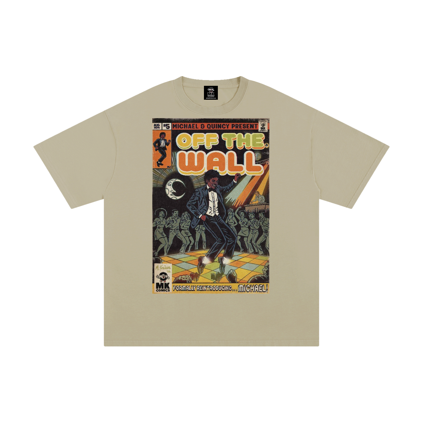 Off the Wall - Unisex Pure Cotton T-Shirt