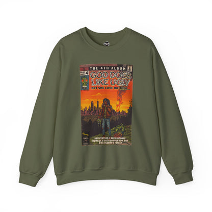 God Does Like Ugly - Unisex Heavy Blend™ Crewneck Sweatshirt