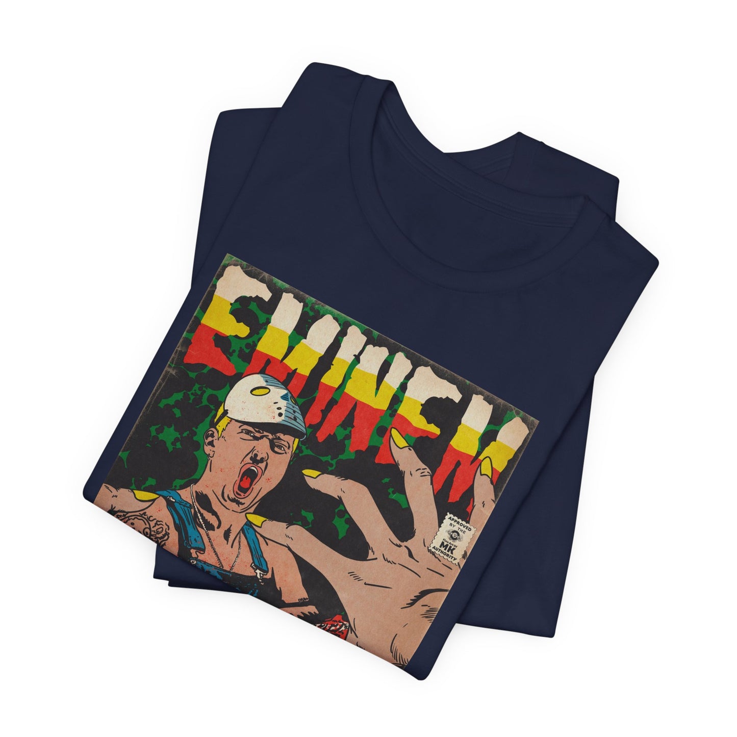 Eminem - Comic Book Art -  Unisex Jersey Short Sleeve Tee