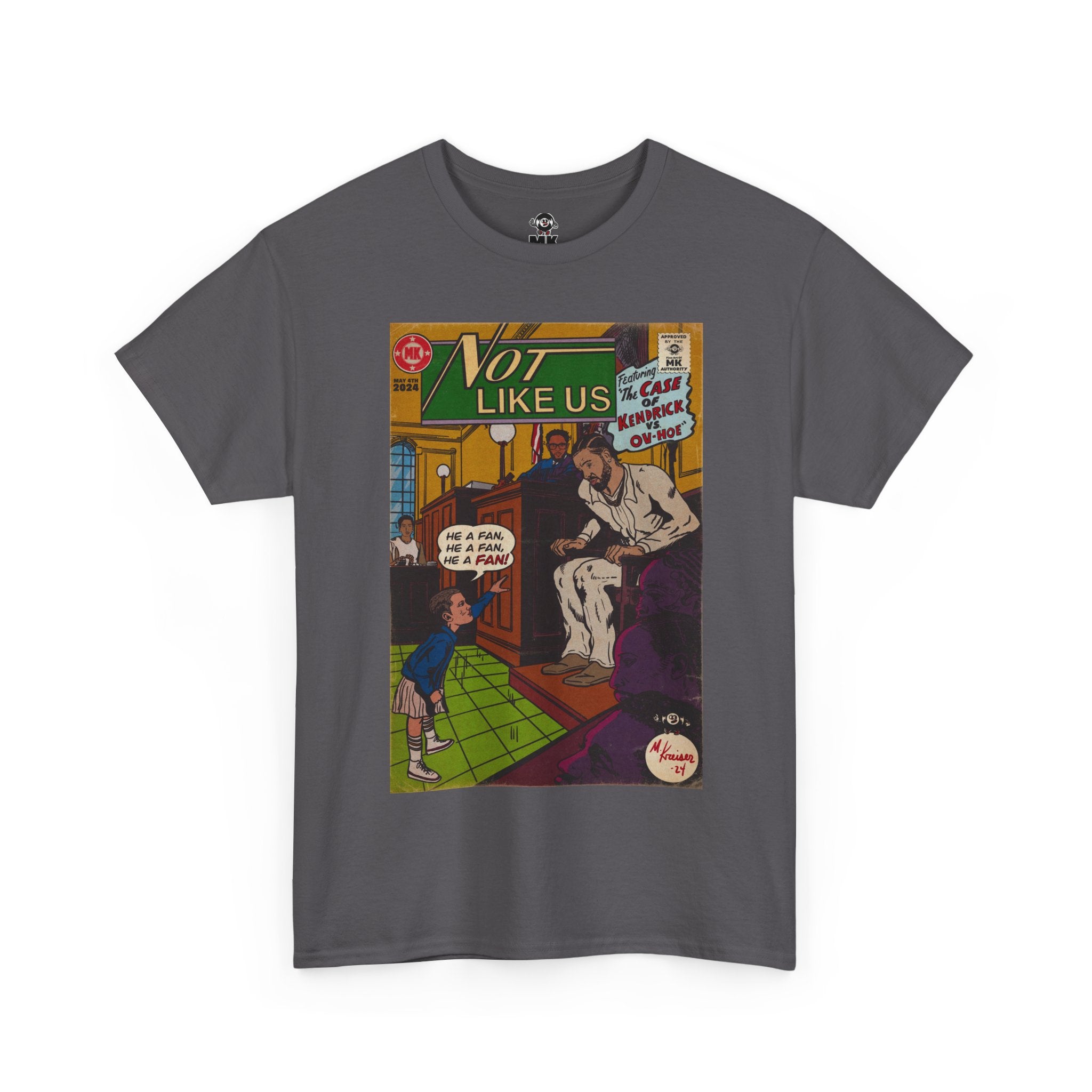Not Like Us - MK Classic - Unisex Heavy Cotton Tee