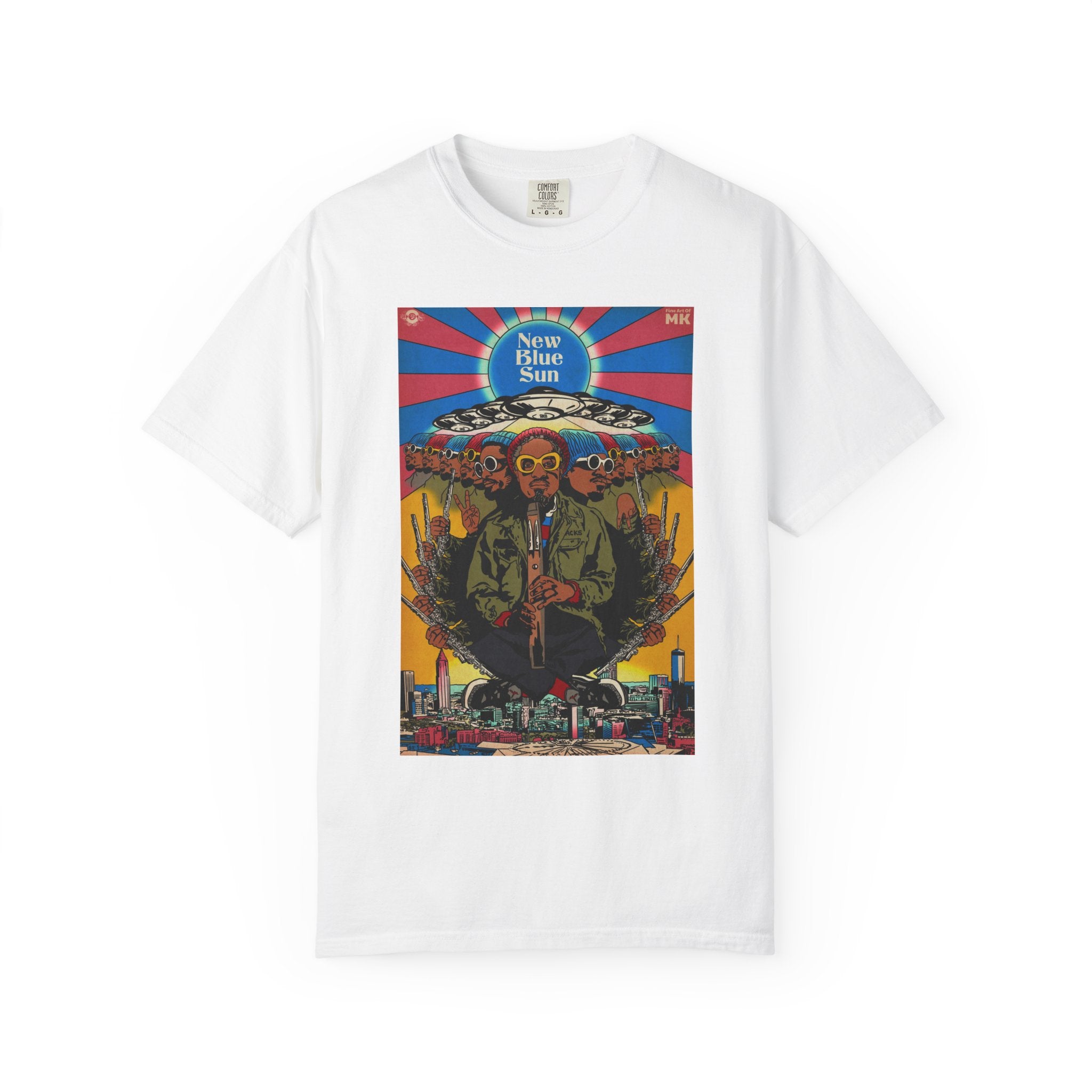 New Blue Sun - Unisex Comfort Colors T-shirt