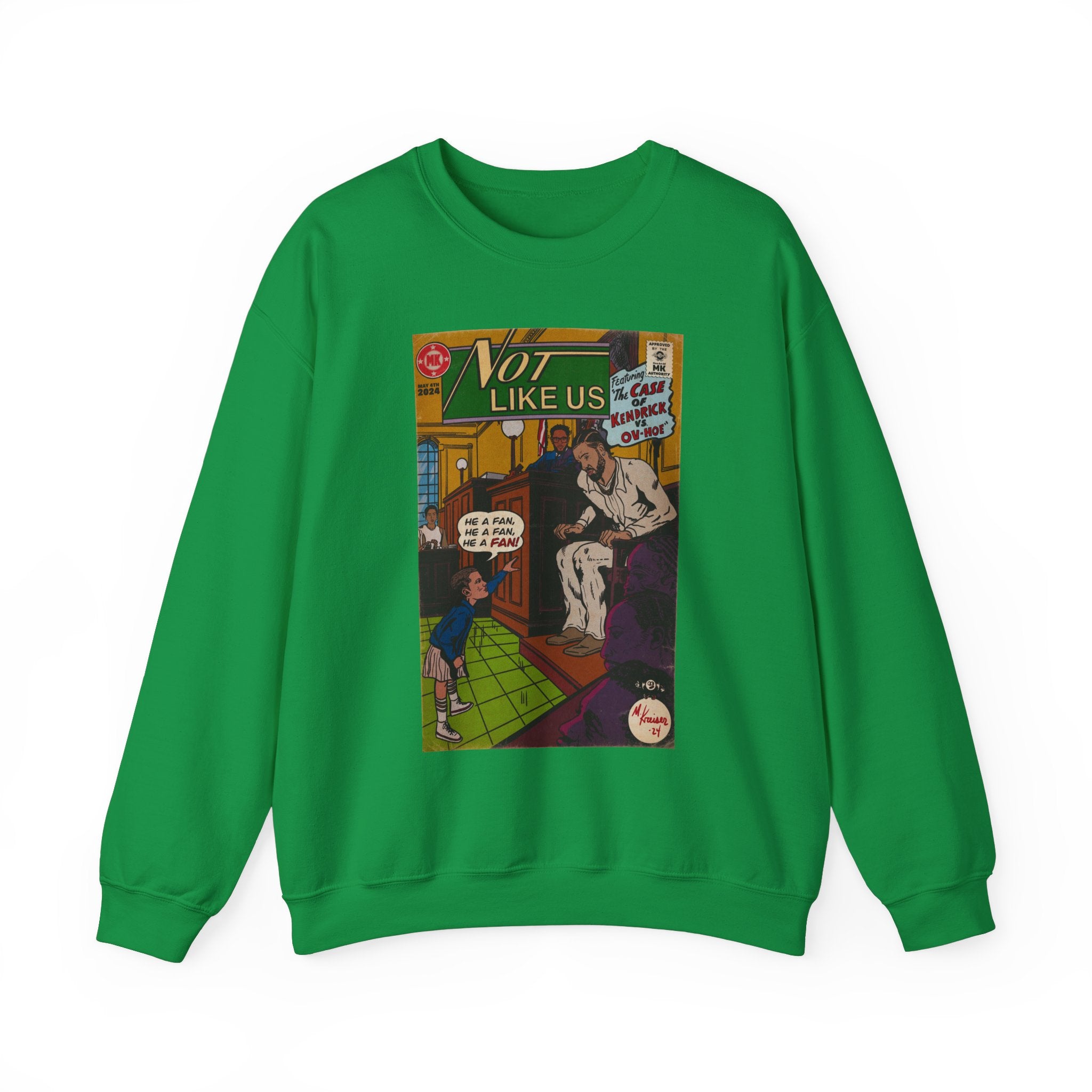 Not Like Us - Unisex Heavy Blend™ Crewneck Sweatshirt