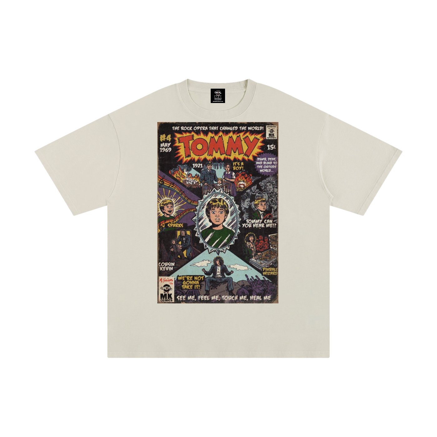 Tommy - Unisex Pure Cotton T-Shirt