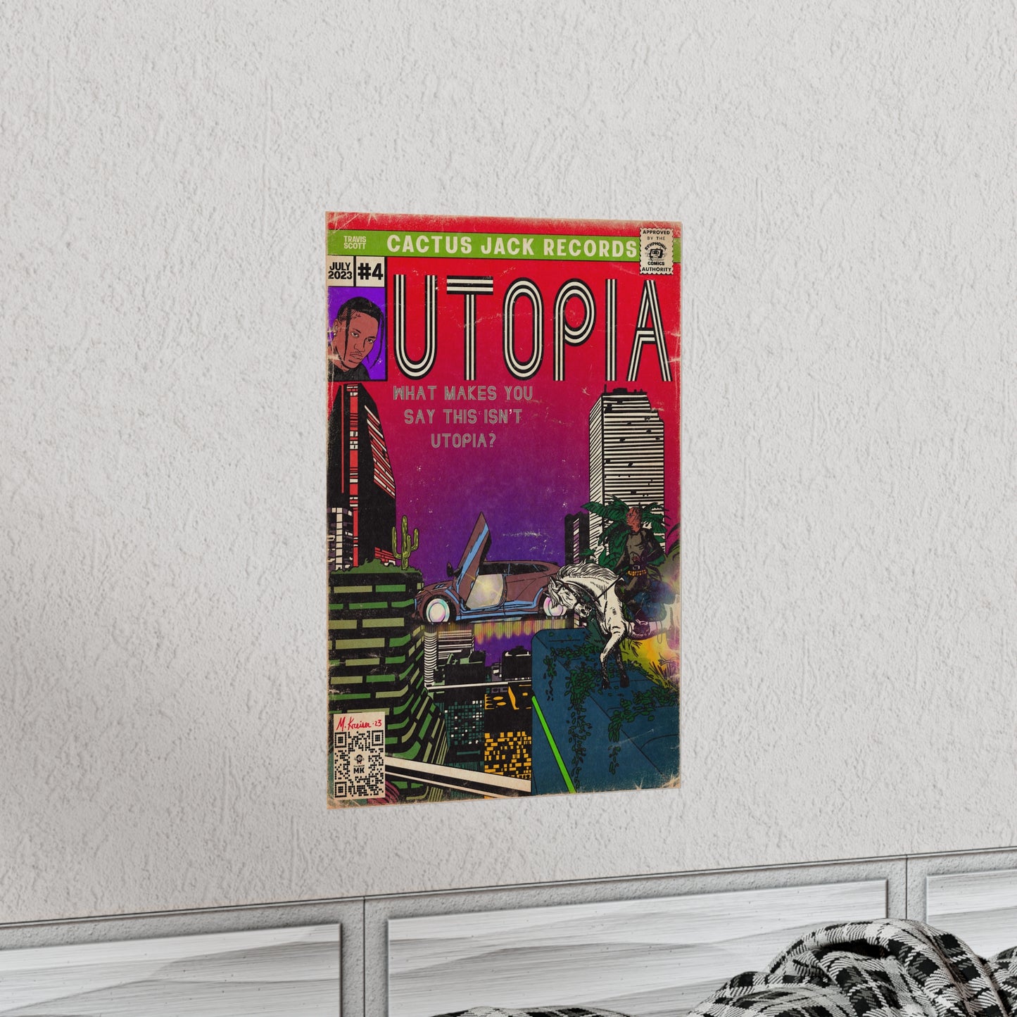 Travis Scott - Utopia - Premium Matte Vertical Posters