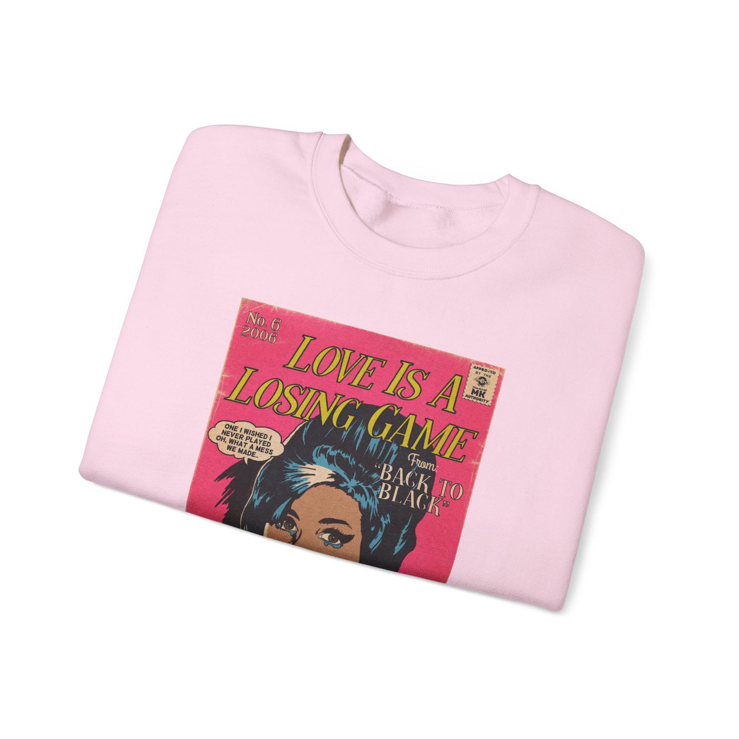 Amy Winehouse - Love Is A Losing Game - Unisex Heavy Blend™ Crewneck Sweatshirt