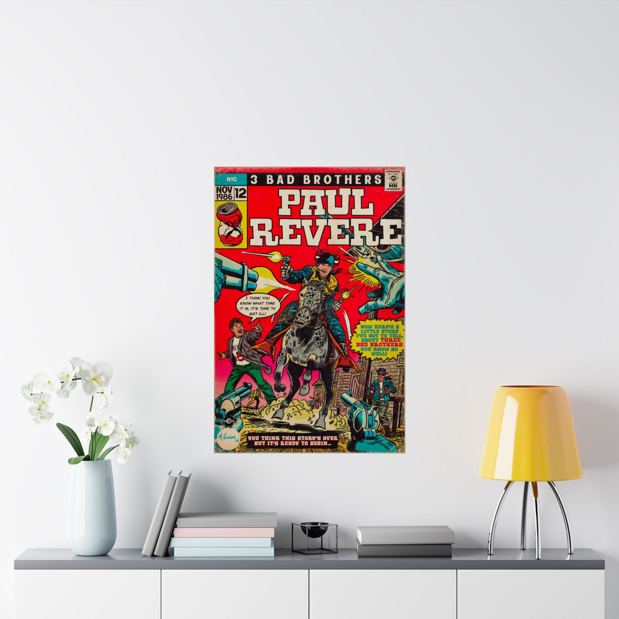 Paul Revere - Matte Vertical Posters