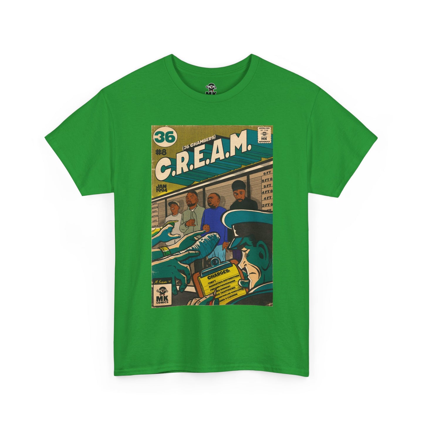CREAM - MK Classic - Unisex Heavy Cotton Tee