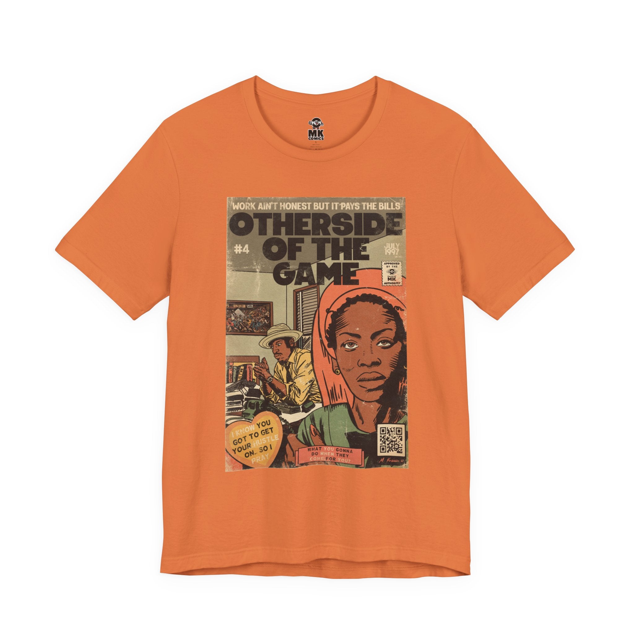 Otherside Of The Game - Unisex Jersey Short Sleeve Tee