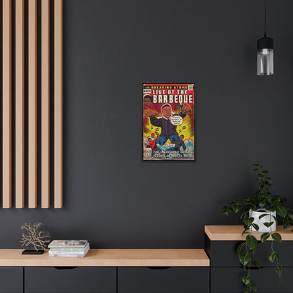 Main Source & Nas - Live at the Barbeque - Gallery Canvas Wraps, Vertical Frame