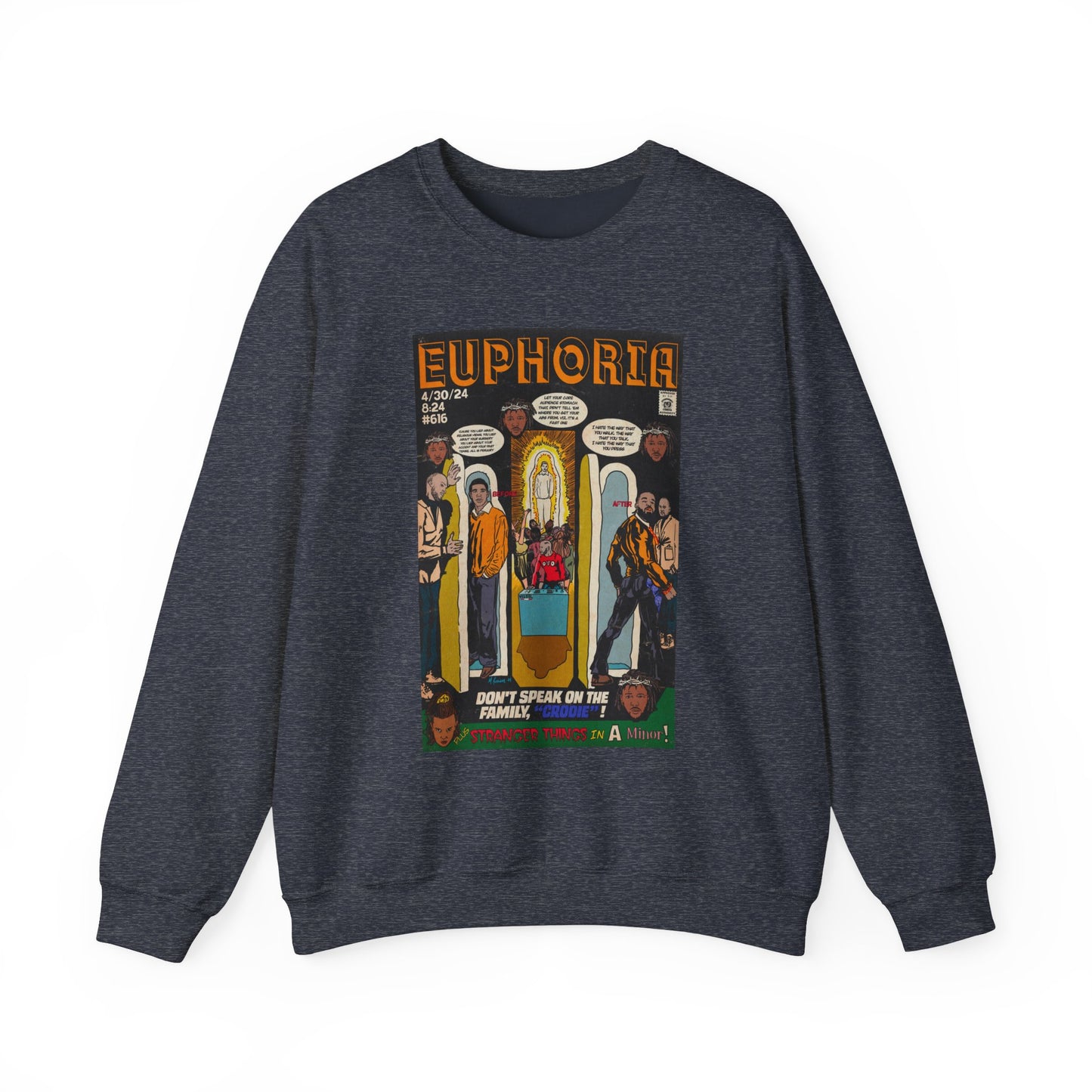 Kendrick Lamar - Euphoria - Unisex Heavy Blend™ Crewneck Sweatshirt