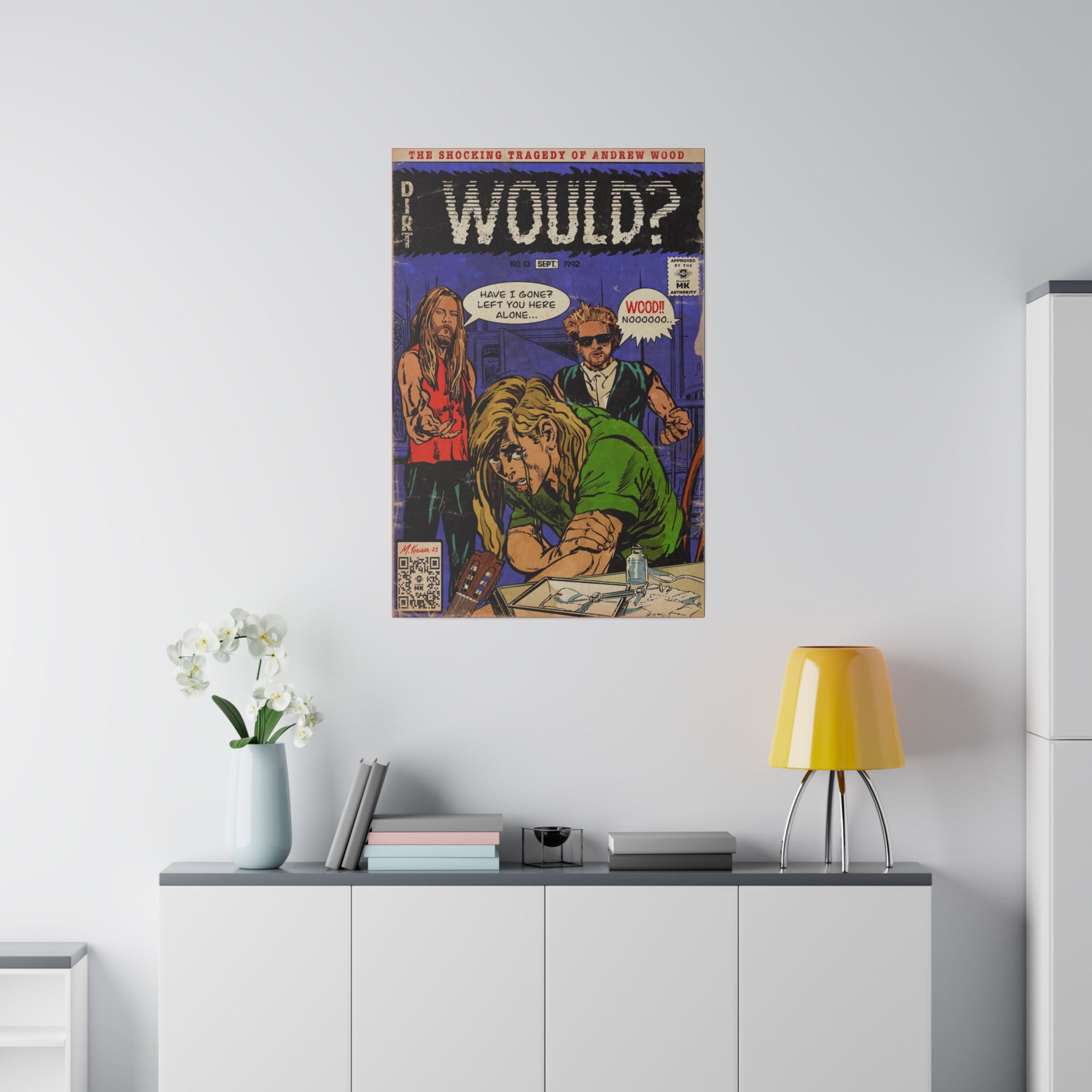 Would? - Matte Canvas, Stretched, 0.75"