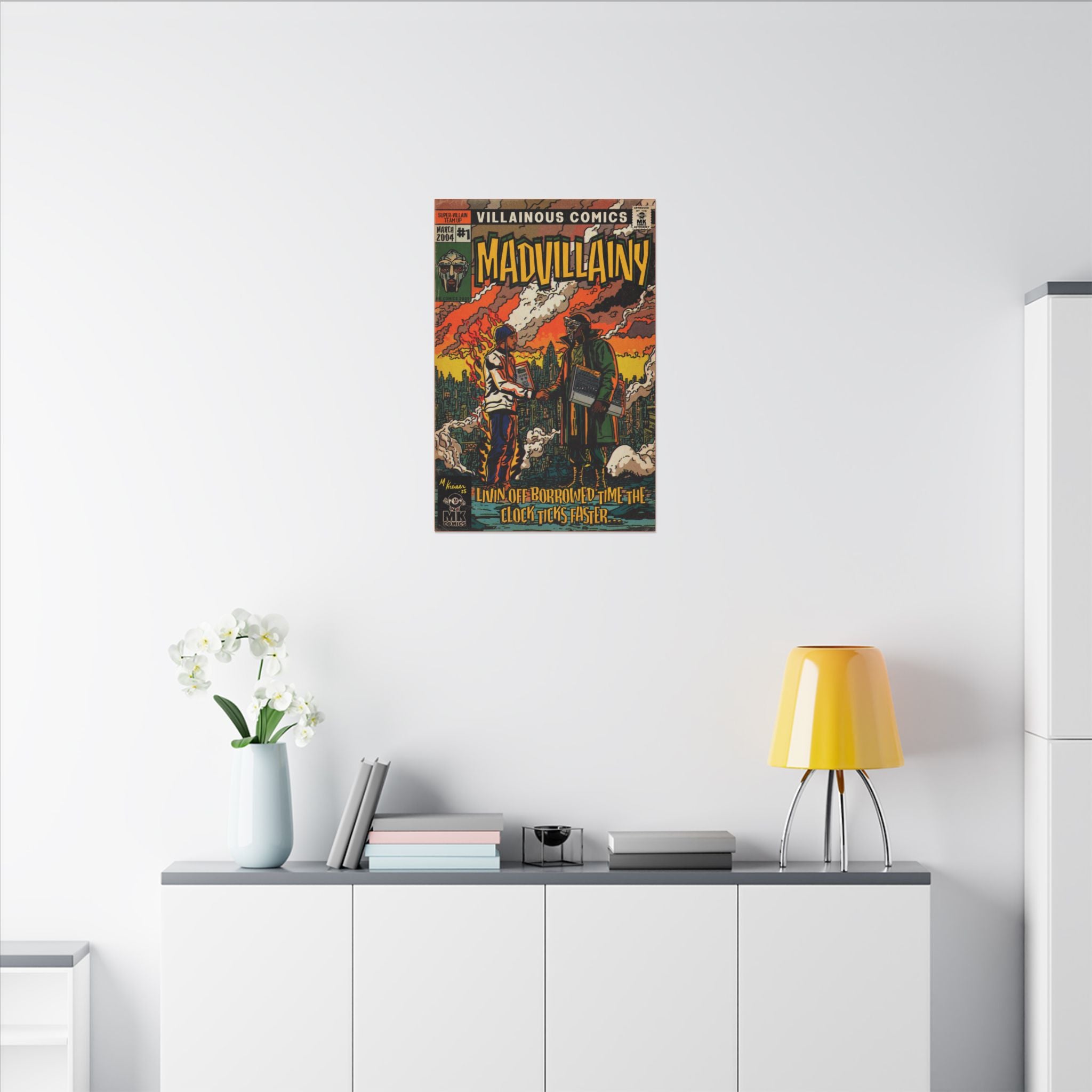 Madvillainy - Matte Canvas, Stretched, 0.75" (Multi-Size)