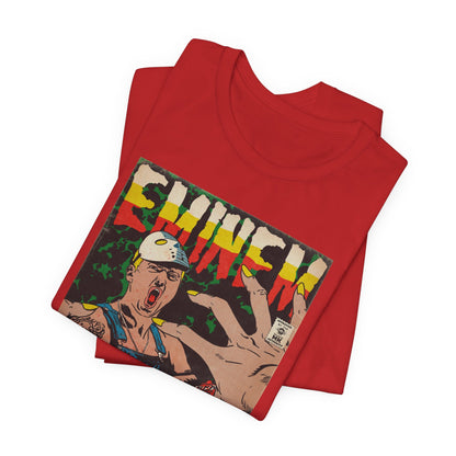 Eminem - Comic Book Art -  Unisex Jersey Short Sleeve Tee