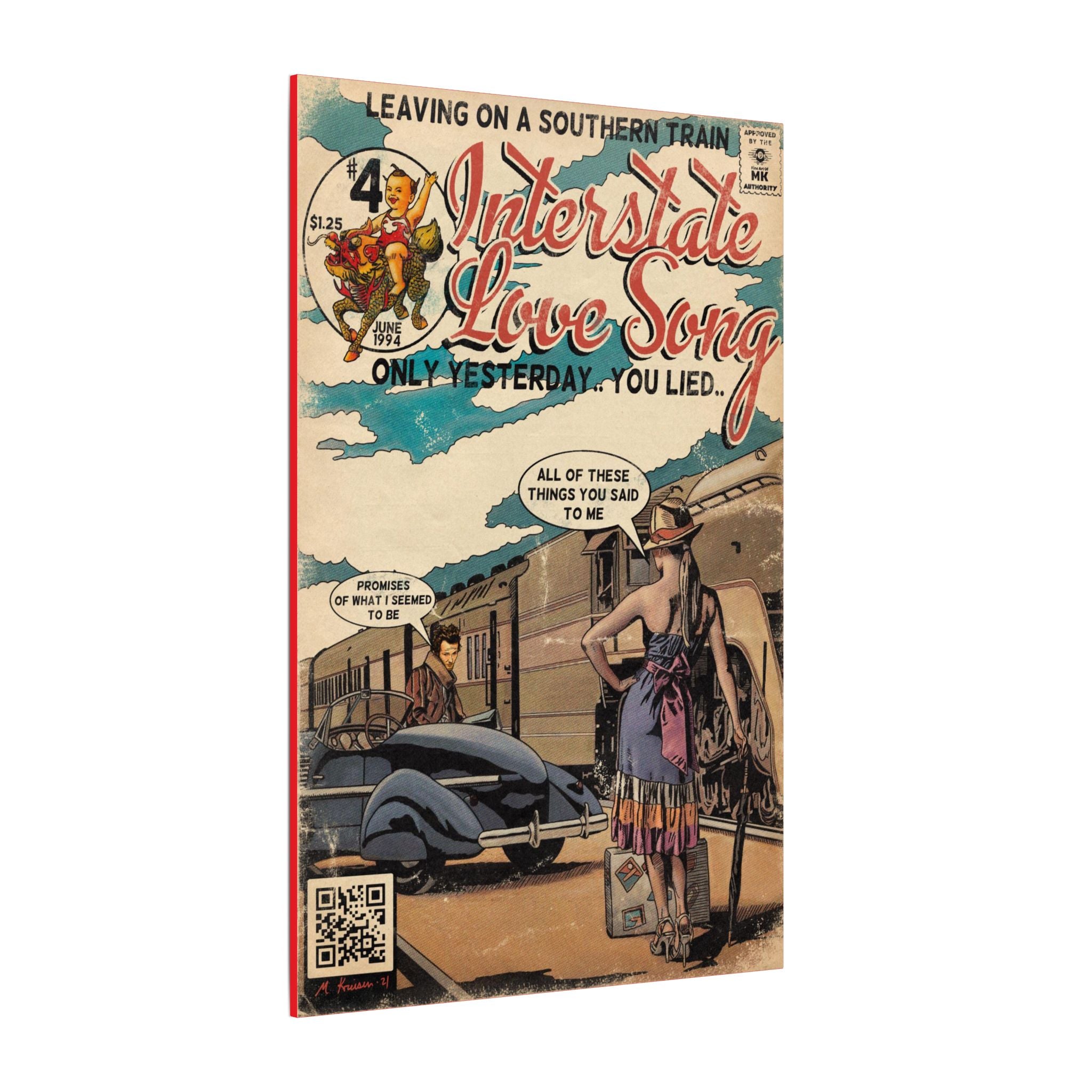 Interstate Love Song - Matte Canvas, Stretched, 0.75" (Multi-Size)