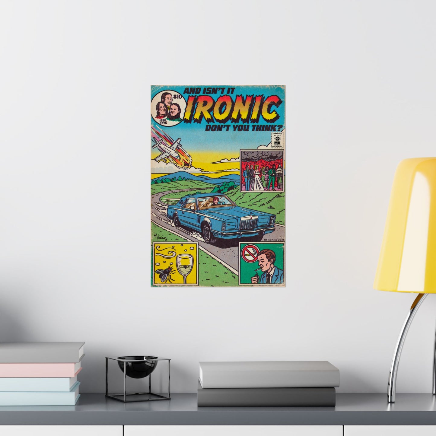 Ironic - Matte Vertical Posters