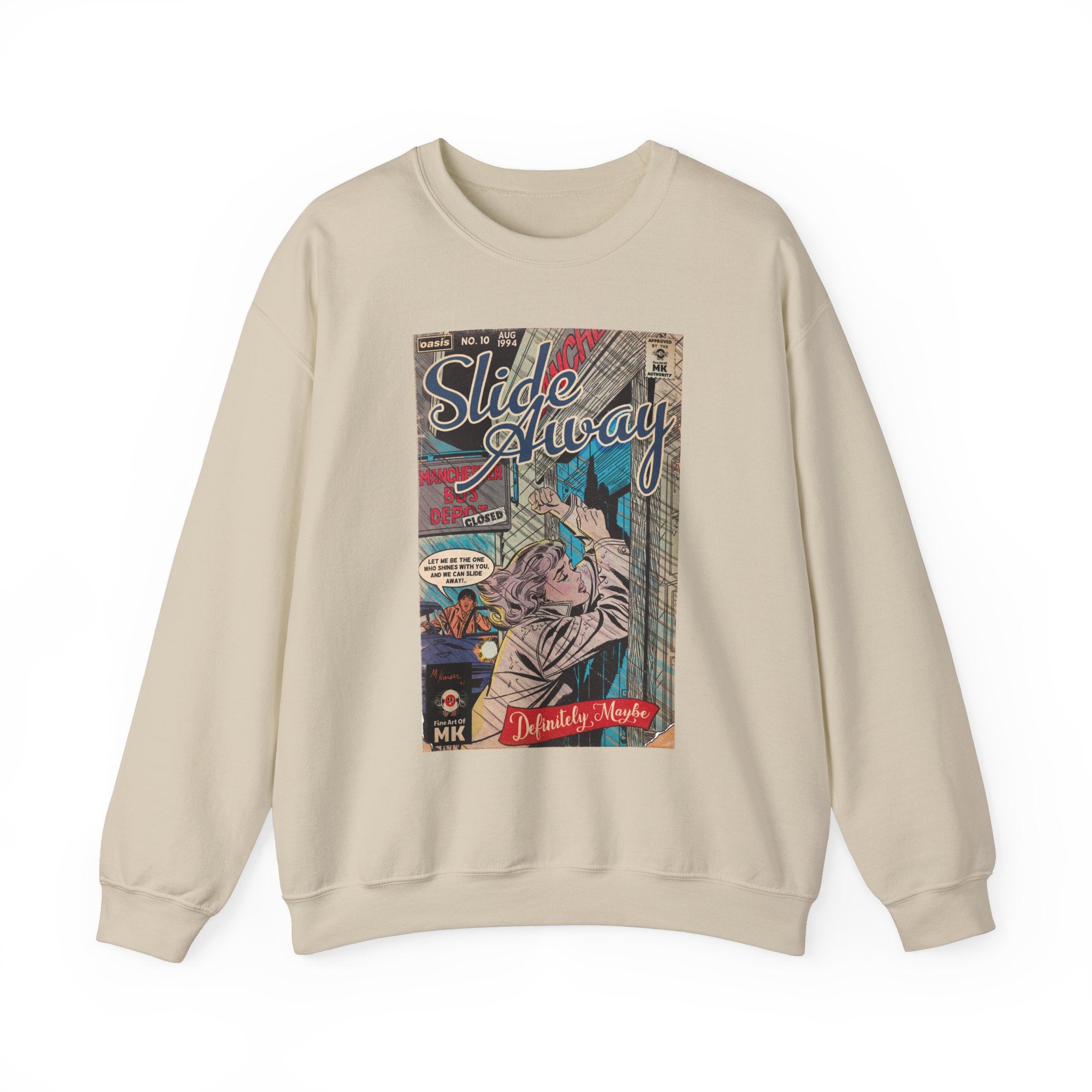 Slide Away - Unisex Heavy Blend™ Crewneck Sweatshirt