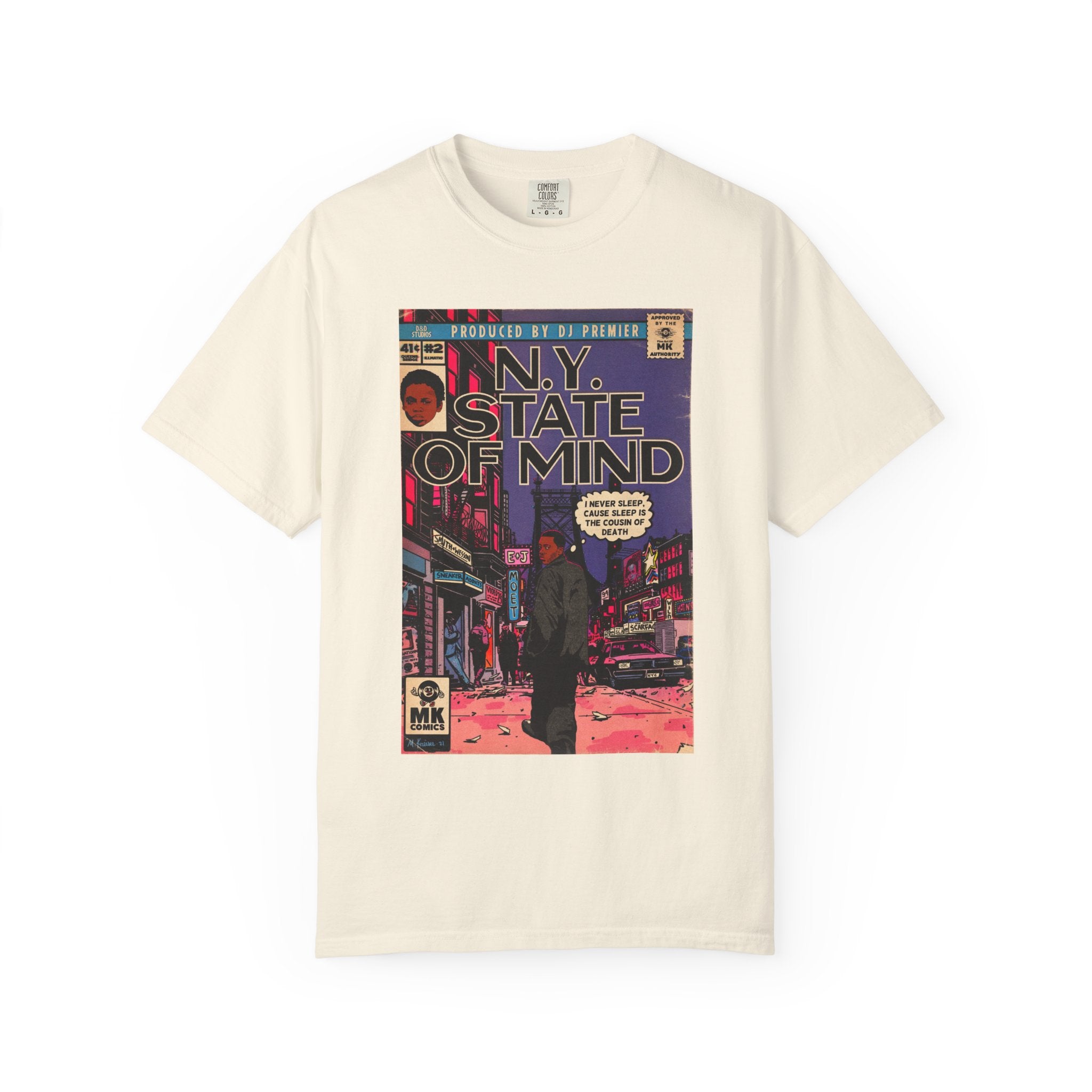 NY State of Mind - Unisex Comfort Colors T-shirt